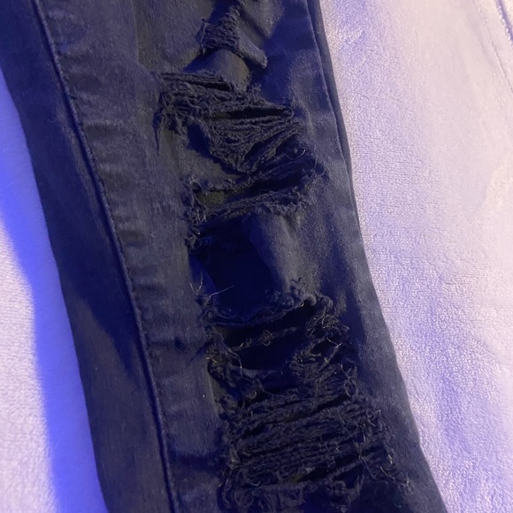 size 1 ultra high rise black skinny jeans from Urban Planet - Picture 2 of 4